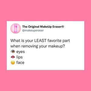 Image post by @makeuperaser on Instagram