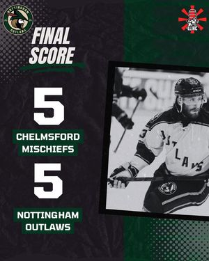 Image post by @nottinghamoutlawsicehockeyclub on Facebook