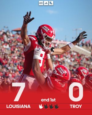 Image post by @RaginCajunsFB on Twitter/X