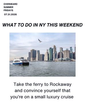 Image post by @overheardnewyork on Instagram