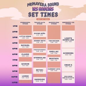 Image post by @primaverasoundla on Instagram