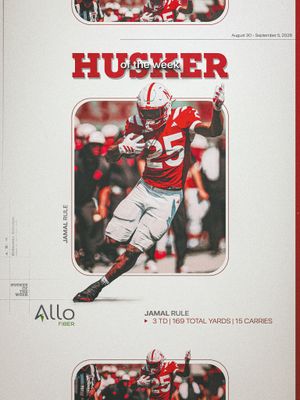 Image post by @huskers on Instagram