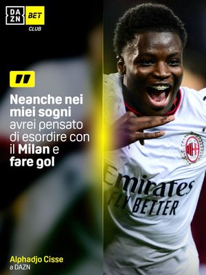 Image post by @dazn_it on Instagram