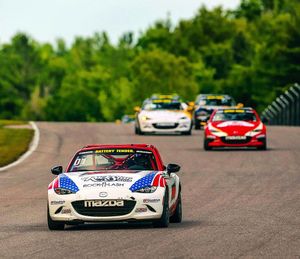 Image post by @mazdamotorsports on Instagram
