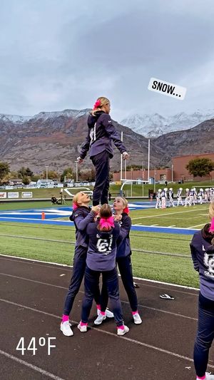 Video post by @corner_canyon_cheer on Instagram