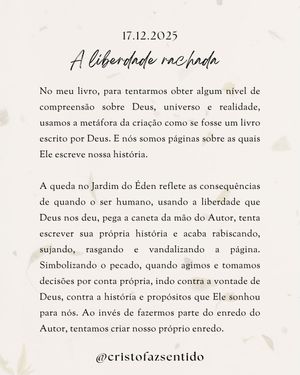 Image post by @cristofazsentido on Instagram