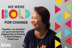 Image post by @Kiva on Twitter