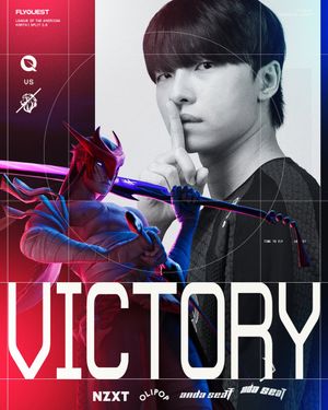 Image post by @FlyQuest on Twitter