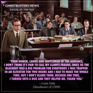 Image post by @ghostbustersnews on Instagram