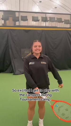 Video post by @TennisAndLifeCamps on Facebook