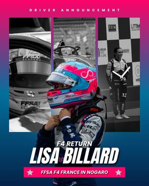Image post by @lisabillard_driver on Instagram