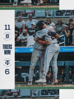 Image post by @tigers on Twitter
