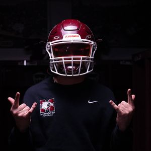 Image post by @mcmasterfootball on Instagram