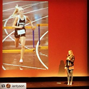 Image post by @sarahwells400mh on Instagram