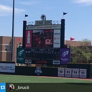 Image post by @texastechathletics on Instagram