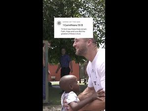 Video post by @timtebowfoundation on YouTube