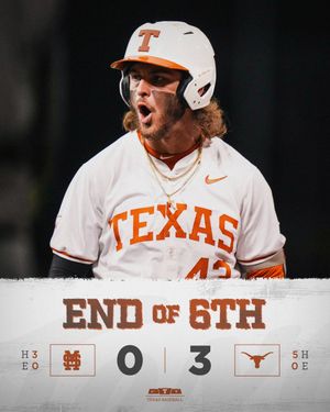 Image post by @TexasBaseball on Twitter