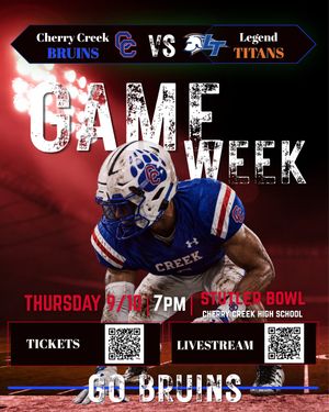 Image post by @cherrycreekfootball on Instagram