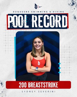 Image post by @duquesne_swim_dive on Instagram