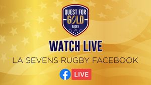 Image post by @LASevensRugby on Facebook