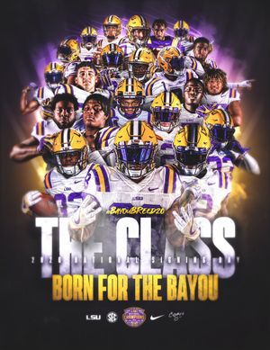 Image post by @LSUFBrecruiting on Twitter