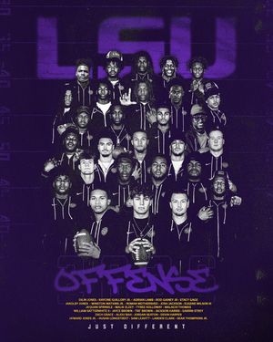 Image post by @lsufootball on Instagram