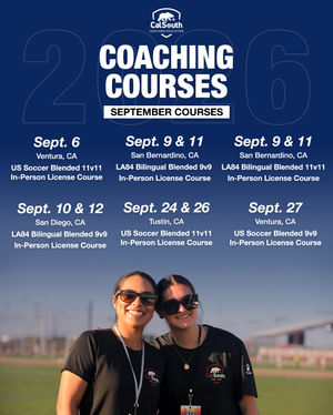 Image post by @calsouthsoccer on Instagram
