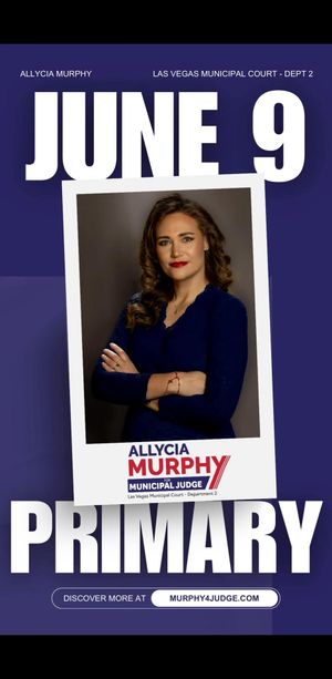 Video post by @Allycia Murphy for Las Vegas Municipal Court, Department 2 on Facebook