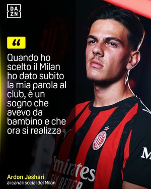 Image post by @dazn_it on Instagram