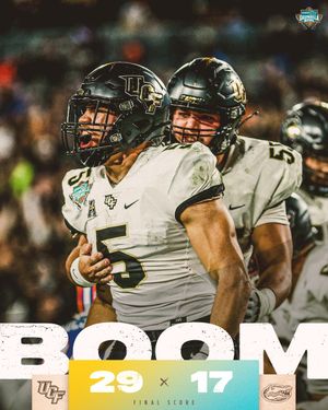 Image post by @UCF_Football on Twitter