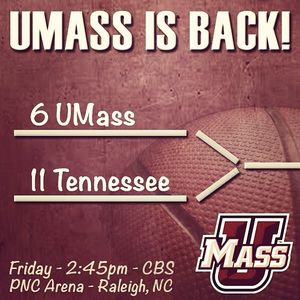 Image post by @umassathletics on Instagram