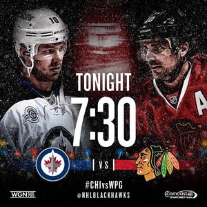Image post by @nhlblackhawks on Instagram