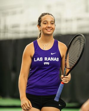 Image post by @tcuwomenstennis on Instagram