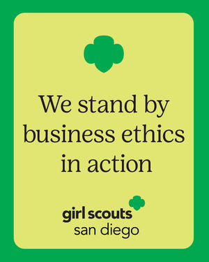 Image post by @sdgirlscouts on Instagram