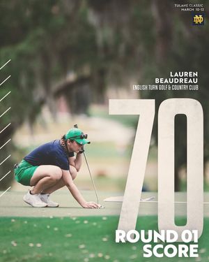 Image post by @ndwomensgolf on Instagram