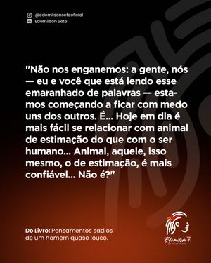 Image post by @edemilsonseteoficial on Instagram