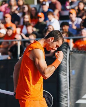 Image post by @clemsonmtennis on Instagram