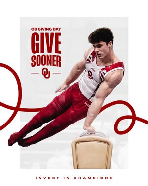 Image post by @ou_mgymnastics on Instagram