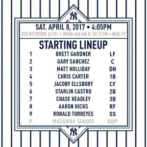 Image post by @yankees on Instagram