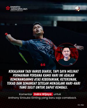Image post by @bolalobbadminton on Instagram