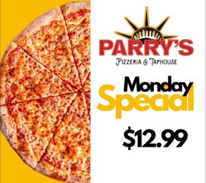 Image post by @parryspizzamckinney on Facebook