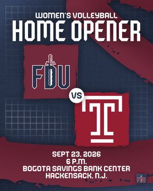 Image post by @FDUKnightsWVB on Twitter