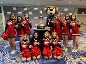 Image post by @southalabama.cheerleading on Facebook