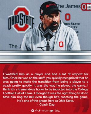 Image post by @ohiostathletics on Instagram