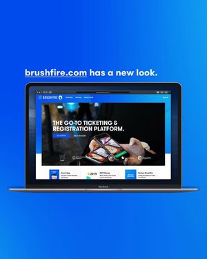 Image post by @BrushfireTicketing on Facebook