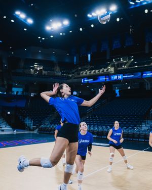 Image post by @depaulvball on Instagram