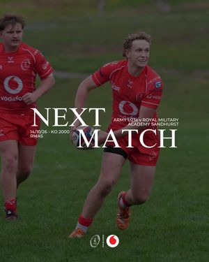 Image post by @armyrugbyunion on Instagram