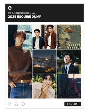 Image post by @esquire.korea on Instagram