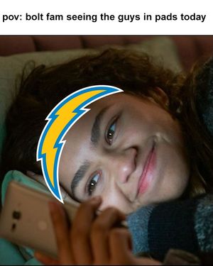 Image post by @chargers on Instagram
