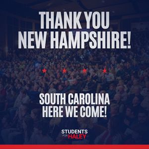 Image post by @studentsforhaley on Instagram